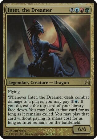 Intet, the Dreamer (Oversized) [Commander 2011 Oversized] MTG Single Magic: The Gathering  | Multizone: Comics And Games