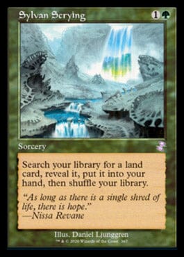 Sylvan Scrying (Timeshifted) [Time Spiral Remastered] MTG Single Magic: The Gathering  | Multizone: Comics And Games