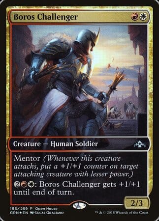 Boros Challenger [Guilds of Ravnica Promos] MTG Single Magic: The Gathering  | Multizone: Comics And Games