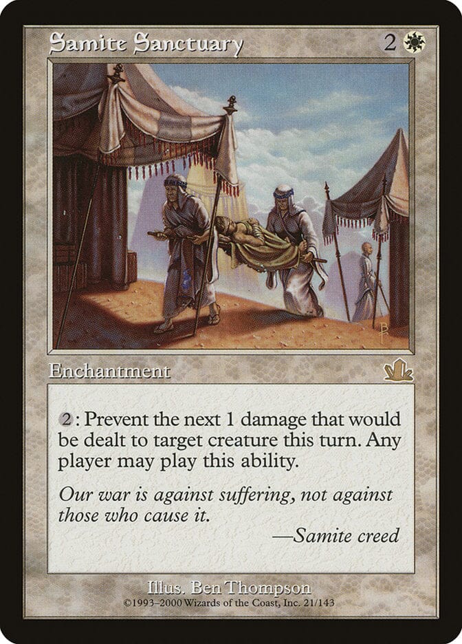 Samite Sanctuary [Prophecy] MTG Single Magic: The Gathering  | Multizone: Comics And Games