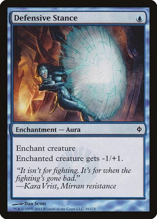 Defensive Stance [New Phyrexia] MTG Single Magic: The Gathering  | Multizone: Comics And Games