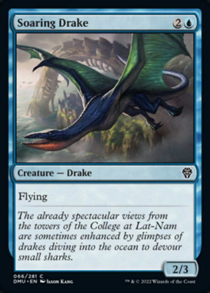 Soaring Drake [Dominaria United] MTG Single Magic: The Gathering  | Multizone: Comics And Games