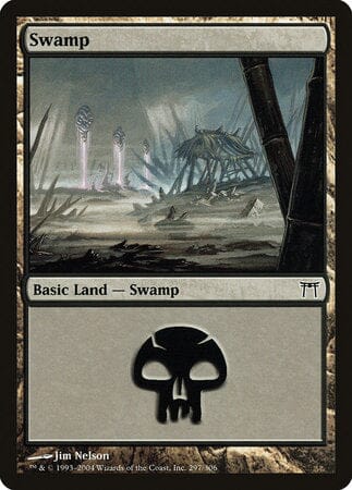 Swamp (297) [Champions of Kamigawa] MTG Single Magic: The Gathering  | Multizone: Comics And Games