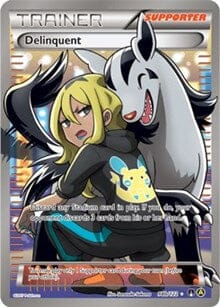 Delinquent (98b/122) (Full Art) (Alternate Art Promo) [XY: BREAKpoint] Pokemon Single Pokémon  | Multizone: Comics And Games