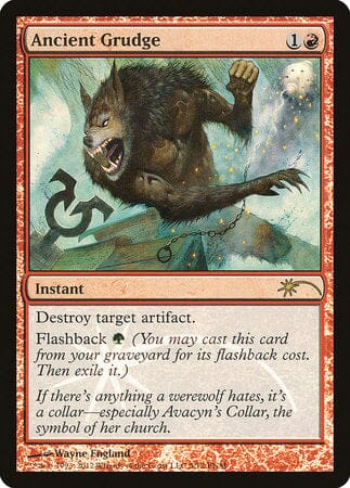 Ancient Grudge [Friday Night Magic 2012] MTG Single Magic: The Gathering  | Multizone: Comics And Games