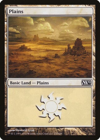 Plains (232) [Magic 2012] MTG Single Magic: The Gathering  | Multizone: Comics And Games
