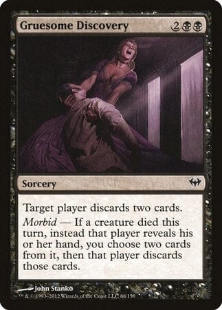 Gruesome Discovery [Dark Ascension] MTG Single Magic: The Gathering  | Multizone: Comics And Games