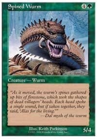 Spined Wurm [Starter 2000] MTG Single Magic: The Gathering  | Multizone: Comics And Games