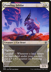 Prowling Felidar (Showcase) [Zendikar Rising] MTG Single Magic: The Gathering  | Multizone: Comics And Games