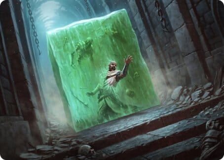 Gelatinous Cube Art Card [Dungeons & Dragons: Adventures in the Forgotten Realms Art Series] MTG Single Magic: The Gathering  | Multizone: Comics And Games