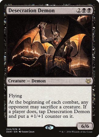 Desecration Demon [Duel Decks: Nissa vs. Ob Nixilis] MTG Single Magic: The Gathering  | Multizone: Comics And Games