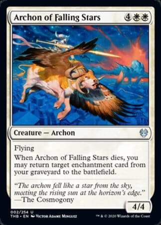 Archon of Falling Stars [Theros Beyond Death] MTG Single Magic: The Gathering  | Multizone: Comics And Games