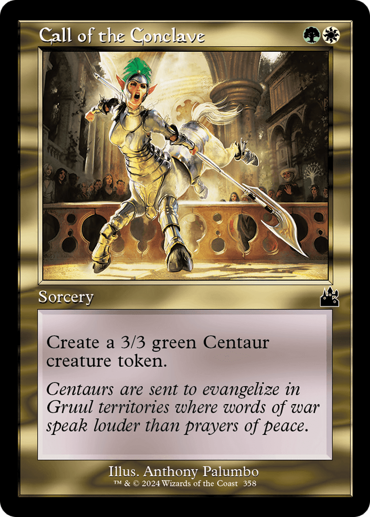 Call of the Conclave (Retro Frame) [Ravnica Remastered] MTG Single Magic: The Gathering  | Multizone: Comics And Games