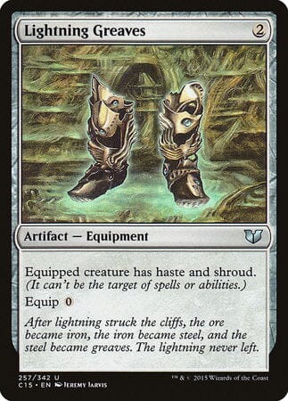 Lightning Greaves [Commander 2015] MTG Single Magic: The Gathering  | Multizone: Comics And Games