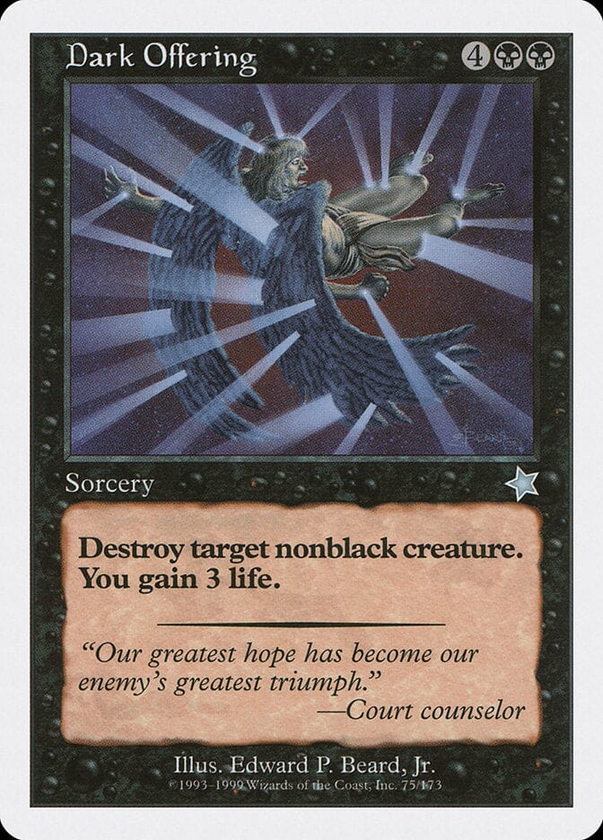 Dark Offering [Starter 1999] MTG Single Magic: The Gathering  | Multizone: Comics And Games