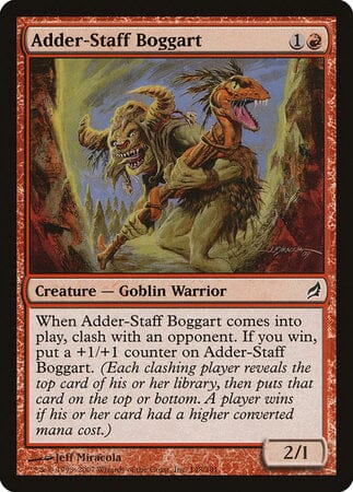 Adder-Staff Boggart [Lorwyn] MTG Single Magic: The Gathering  | Multizone: Comics And Games
