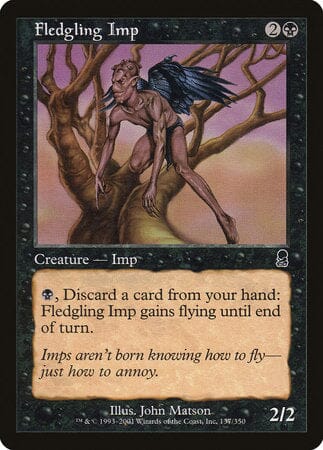 Fledgling Imp [Odyssey] MTG Single Magic: The Gathering  | Multizone: Comics And Games