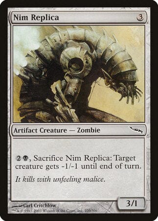 Nim Replica [Mirrodin] MTG Single Magic: The Gathering  | Multizone: Comics And Games