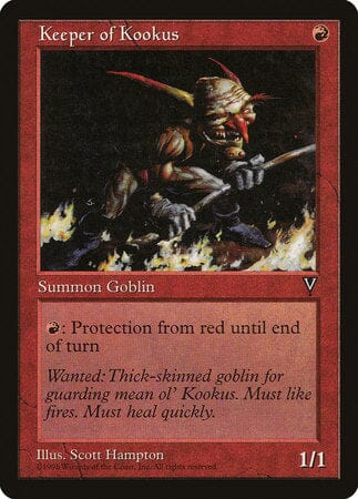 Keeper of Kookus [Visions] MTG Single Magic: The Gathering  | Multizone: Comics And Games