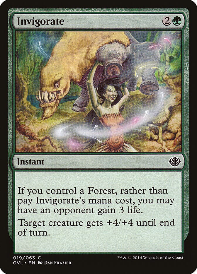 Invigorate (Garruk vs. Liliana) [Duel Decks Anthology] MTG Single Magic: The Gathering  | Multizone: Comics And Games