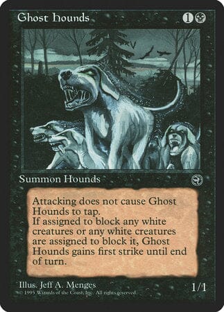 Ghost Hounds [Homelands] MTG Single Magic: The Gathering  | Multizone: Comics And Games