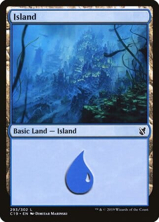 Island (293) [Commander 2019] MTG Single Magic: The Gathering  | Multizone: Comics And Games