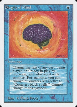Sleight of Mind [Unlimited Edition] MTG Single Magic: The Gathering  | Multizone: Comics And Games