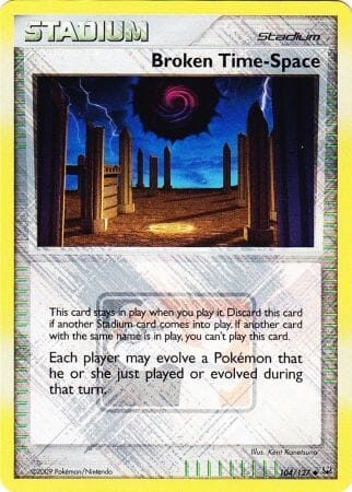 Broken Time Space (104/127) (League Promo) [Platinum: Base Set] Pokemon Single Pokémon  | Multizone: Comics And Games