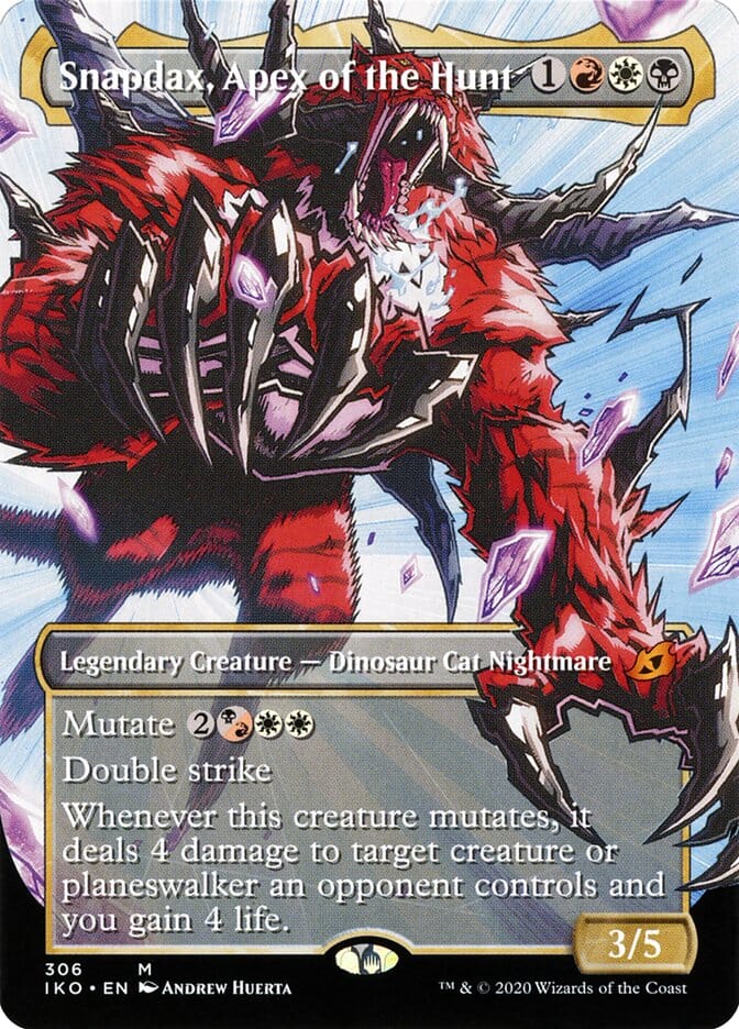 Snapdax, Apex of the Hunt (Showcase) [Ikoria: Lair of Behemoths] MTG Single Magic: The Gathering  | Multizone: Comics And Games
