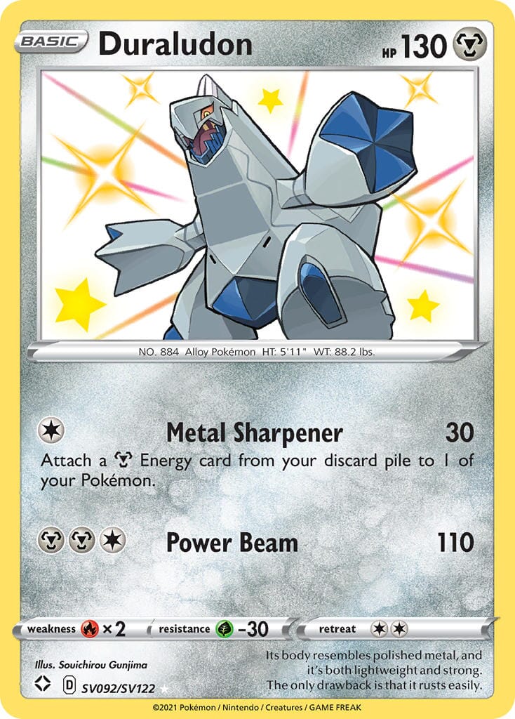 Duraludon (SV092/SV122) [Sword & Shield: Shining Fates] Pokemon Single Pokémon  | Multizone: Comics And Games