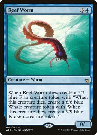 Reef Worm [Masters 25] MTG Single Magic: The Gathering  | Multizone: Comics And Games