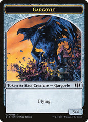 Gargoyle // Elf Warrior Double-sided Token [Commander 2014 Tokens] MTG Single Magic: The Gathering  | Multizone: Comics And Games
