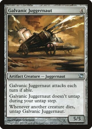 Galvanic Juggernaut [Innistrad] MTG Single Magic: The Gathering  | Multizone: Comics And Games