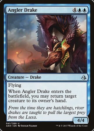 Angler Drake [Amonkhet] MTG Single Magic: The Gathering  | Multizone: Comics And Games