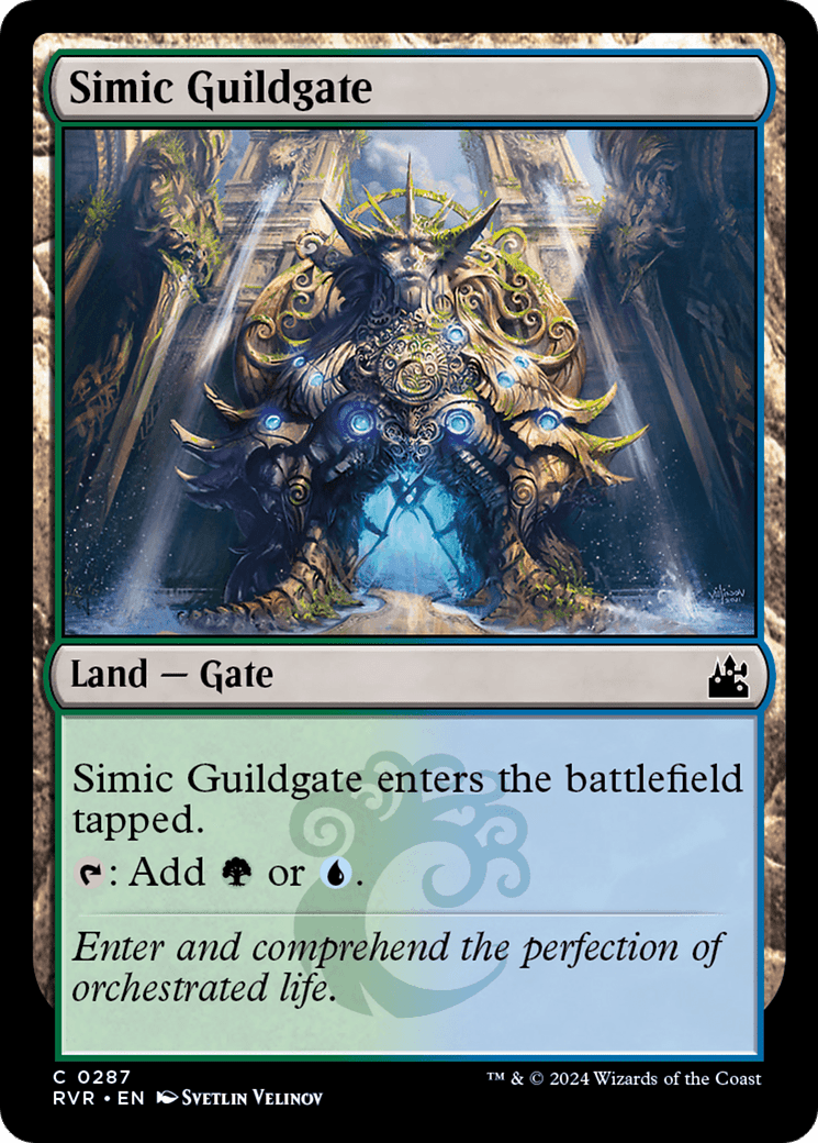 Simic Guildgate [Ravnica Remastered] MTG Single Magic: The Gathering  | Multizone: Comics And Games