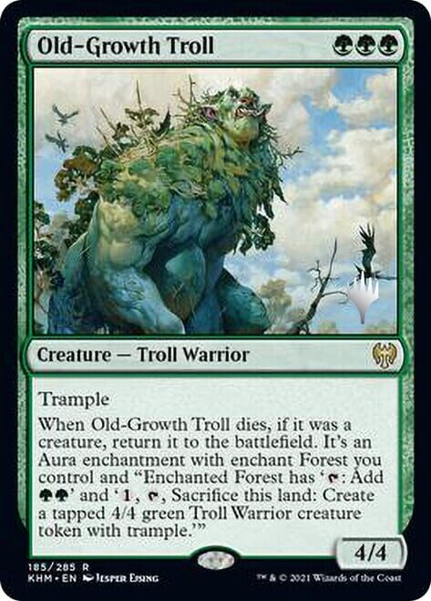 Old-Growth Troll [Kaldheim Promo Pack] MTG Single Magic: The Gathering  | Multizone: Comics And Games