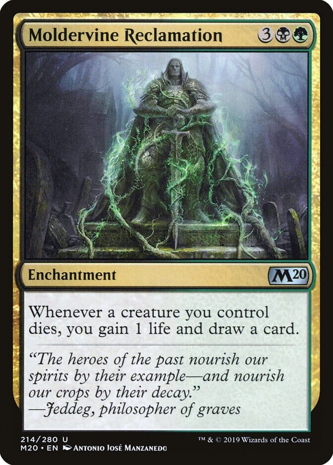 Moldervine Reclamation [Core Set 2020] MTG Single Magic: The Gathering  | Multizone: Comics And Games