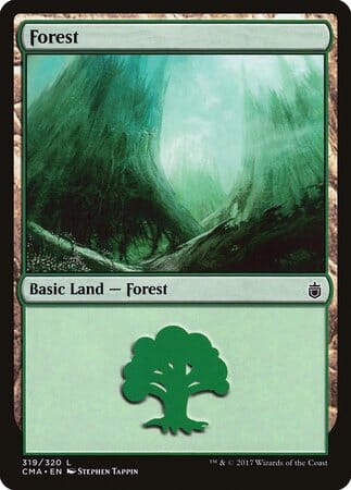 Forest (319) [Commander Anthology] MTG Single Magic: The Gathering  | Multizone: Comics And Games