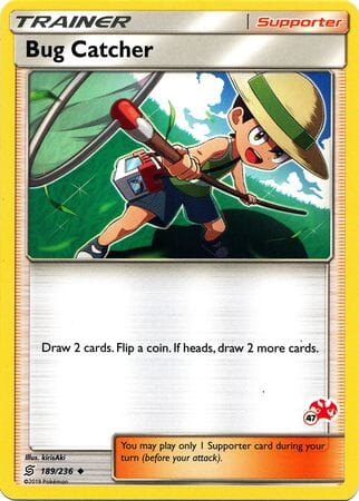 Bug Catcher (189/236) (Charizard Stamp #47) [Battle Academy 2020] Pokemon Single Pokémon  | Multizone: Comics And Games