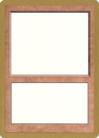 2000 World Championship Blank Card [World Championship Decks 2000] MTG Single Magic: The Gathering  | Multizone: Comics And Games