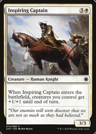 Inspiring Captain [Game Night] MTG Single Magic: The Gathering  | Multizone: Comics And Games