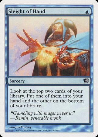 Sleight of Hand [Ninth Edition] MTG Single Magic: The Gathering  | Multizone: Comics And Games