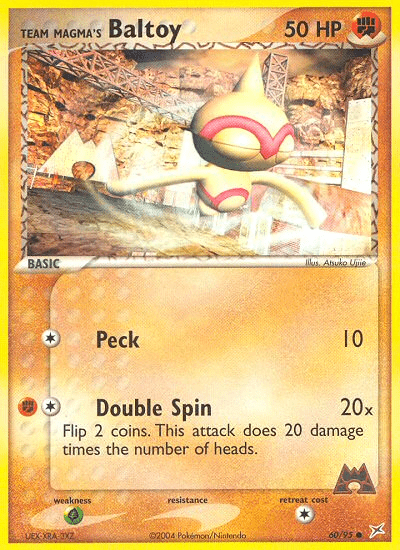 Team Magma's Baltoy (60/95) [EX: Team Magma vs Team Aqua] Pokemon Single Pokémon  | Multizone: Comics And Games
