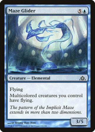 Maze Glider [Dragon's Maze] MTG Single Magic: The Gathering  | Multizone: Comics And Games