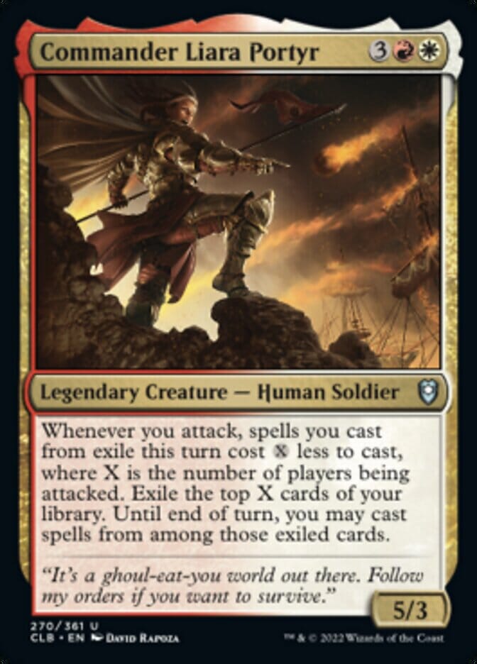 Commander Liara Portyr [Commander Legends: Battle for Baldur's Gate] MTG Single Magic: The Gathering  | Multizone: Comics And Games