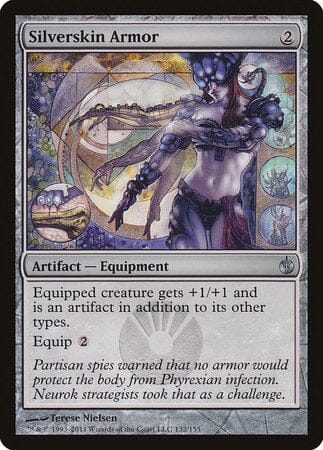 Silverskin Armor [Mirrodin Besieged] MTG Single Magic: The Gathering  | Multizone: Comics And Games