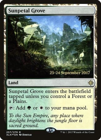 Sunpetal Grove [Ixalan Promos] MTG Single Magic: The Gathering  | Multizone: Comics And Games