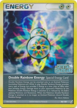 Double Rainbow Energy (88/100) (Stamped) [EX: Crystal Guardians] Pokemon Single Pokémon  | Multizone: Comics And Games