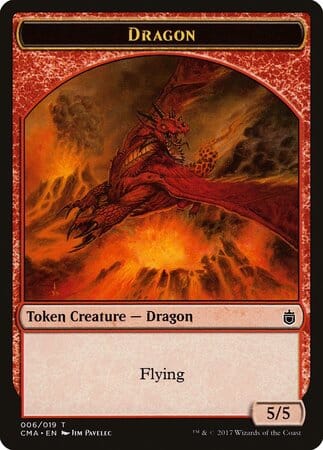 Dragon Token (006) [Commander Anthology Tokens] MTG Single Magic: The Gathering  | Multizone: Comics And Games