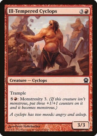 Ill-Tempered Cyclops [Theros] MTG Single Magic: The Gathering  | Multizone: Comics And Games